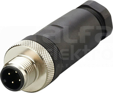 SSTGH040MSSFKPG M12 4P Wtyk męski prosty