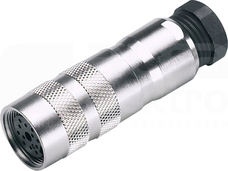SDOGJ120MSLFKPG M18 12P Wtyk żeński prosty