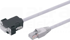 INTERFACE CABLE SUB-D9/RJ 45 Kabel łączeniowy AS-I/PC