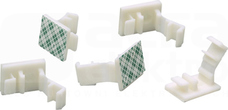 FLAT CABLE CLIP (100szt) Uchwyt kabla płaskiego AS-I