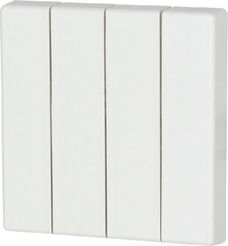 CWIZ-04/01 biały Klawisz poczw.55x55mm