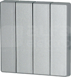 CWIZ-04/03 srebrny Klawisz poczw.55x55mm