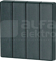 CWIZ-04/04 antracyt Klawisz poczw.55x55mm