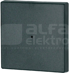 CWIZ-01/04-LED klaw.poj.antracyt z otworem
