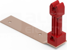 10.1/P CU z plastikiem UCHWYT POD DACHÓWKĘ L-100