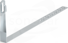 11.3/Z OC (z zaczepami) UCHWYT KĄTOWY SKRĘCONY L-415