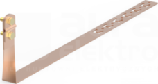11.3.1/S/Z CU skręcany z zaczepem UCHWYT KĄTOWY SKRĘCONY L-415