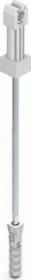 12.4/P OC H190 z plastikiem UCHWYT Z KOŁKIEM fi 12