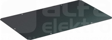 380x210 RAL 9005 Zaślepka pełna