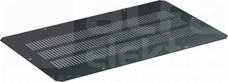 380x210 RAL 9005 Zaślepka z perforacją