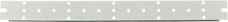 1U RAL 7035 Prowadnica kabli