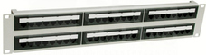 UTP kat.5e 48 portów szary Panel krosowy