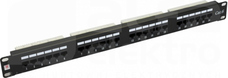 UTP kat.6 19 1U Panel krosowy