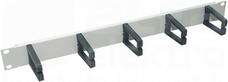 1U typ 811-100 RAL 7035 Prowadnica kabli