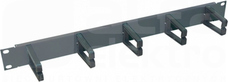 1U typ 811-101 RAL 9005 Prowadnica kabli