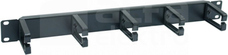 1U typ 900-001 RAL 9005 Prowadnica kabli