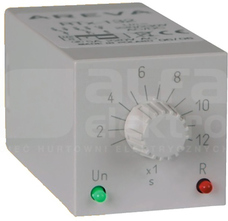 RTx-132 220/230VAC/DC 0,1-1,2s Przekaźnik czasowy