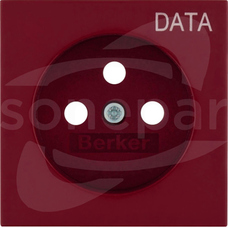 B.KWADRAT czerwony połysk Płytka czoł.do gn.z uziem.z nadr.DATA