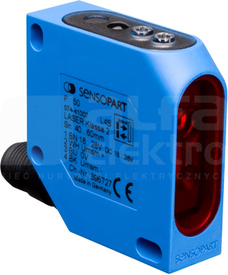FT R 30-300mm PNP NO/NC Czujnik optyczny odbiciowy z konektorem