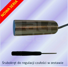 CDWM3020ZPM 20mm 10-30VDC PNP NO M30 Czujnik pojemnościowy wbudowany z kablem