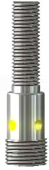 PCID 2mm 10-30VDC PNP NO M12 Czujnik indukcyjny wbudowany z konektorem