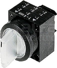 SIRIUS 22mm O-I czerwony Pokrętło