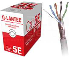 F/UTP kat.5e 4PR PVC (305m) Przewód teleinformatyczny