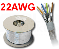 S/FTP 4X2X22AWG kat.7A (500m) Przewód teleinformatyczny (SSTP)