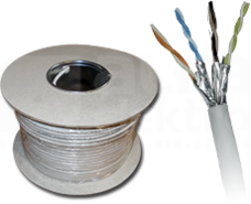 U/FTP 4x2x23AWG kat.6A (500m) Przewód teleinformatyczny (STP)