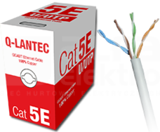 U/UTP kat.5e 4PR PVC (305m) Przewód teleinformatyczny