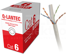 U/UTP kat.6 4PR PVC (305m) Przewód teleinformatyczny