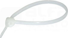 HOK 75X2,5mm biały (100szt) Opaska kablowa