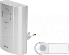 OR-DB-KH-121/G 230V srebrny Dzwonek bezprzew.z lear.sys.EMO AC