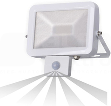 OR-NL-392WLR5 30W IP44 biały Naświetlacz SLIM LED z czuj.ruch.