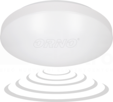 OR-PL-375WLXMM4 16W biały Plafon VEGA LED 2 PMMA z czuj.