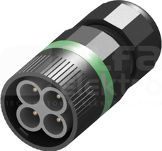 THB.387.A4A 4P IP66/68 17,5A 450VAC.PAK Złączka hermetyczna wtyczka 4P max 4mm2
