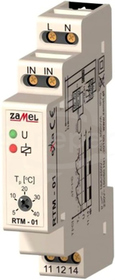 RTM-02 -10-40'C 230VAC Regulator temperatury
