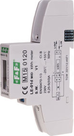 LE-01d 5(45)A 230V LICZNIK ENERGII 1-FAZ.1MOD.