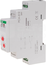 PCA512 0,1sek-24h 1P 24VACDC PRZEKAŹNIK CZASOWY AWERS.