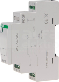PK-2P 24VAC/DC PRZEKAŹNIK ELEKTROMAGNETYCZY