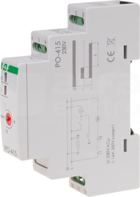 PO-415 230V PRZEK.CZASOWY Z OPÓŹNIONYM ODPADANIEM