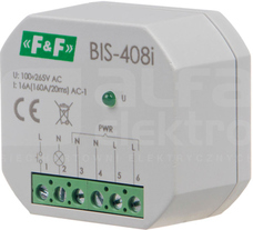 BIS-408I 1Z 16A FI60 100-265VAC PRZEKAŹNIK BISTABILNY