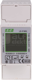 LE-01MQ 5(100)A 230V RS-485 LICZNIK ENERGII 1-FAZ.1MOD.