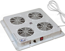 PWD-4W RAL 7035 Panel wentylacyjny z termostatem