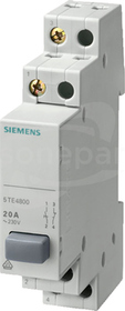 5TE4804 szary/niebieski Przycisk