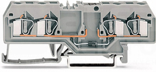 281-665/281-628 szary 4mm2 Złączka rezysto.4-przewodowa