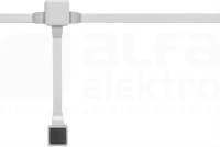 DLPLUS 32x20 szary Listwa bez przegrody
