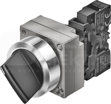 SIRIUS 22mm I-O-II 1NO+1NC czarny Pokrętło