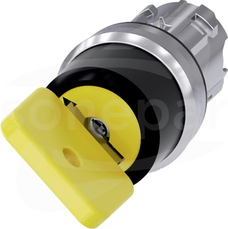 SIRIUS ACT 22mm O-I z samop.żółty Przełącznik z kluczem OMR metal