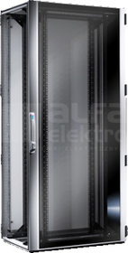 TS IT 800x1200x800 Szafa drzwi szklane pełne metalowa
